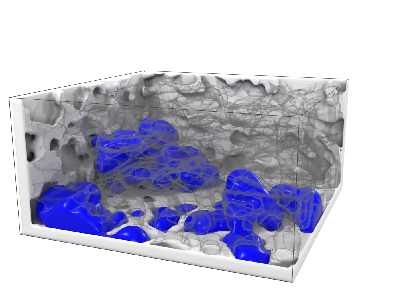 GDL: water in a fibrous gas-diffusion layer